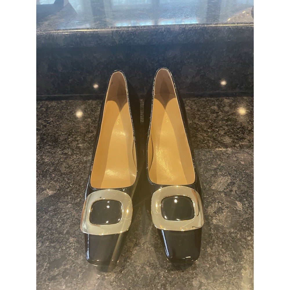 Ann Taylor Shoes  Black Patent Leather Pumps Women size 10 Classic Shoes
